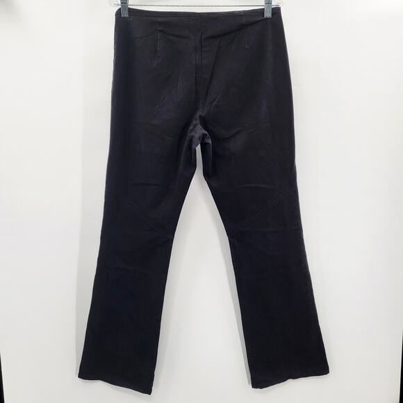 Vintage Ralph by Ralph Lauren Wild Frontier Black Lace-Up Studded Pants Size 6 - Picture 2 of 6